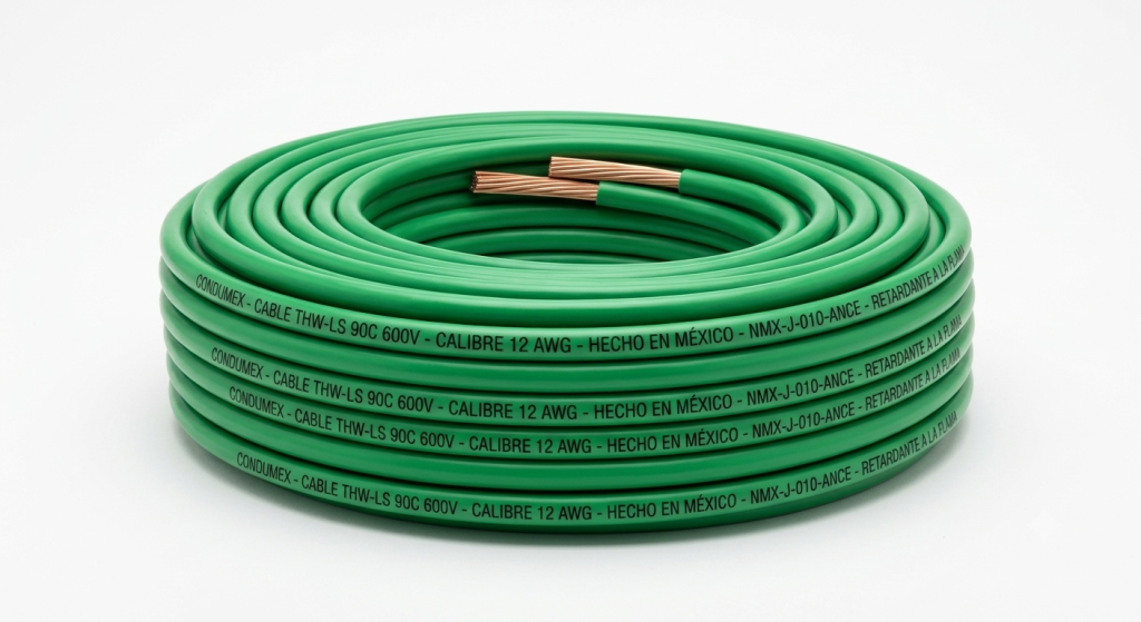 Cable THW Condulac para instalaciones eléctricas distribuido por MAXX ELECTRIC.